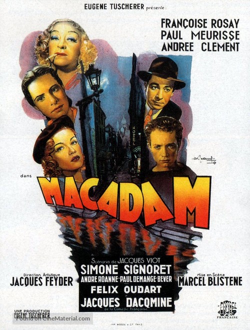 Macadam - French Movie Poster