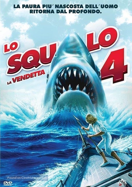 Jaws: The Revenge - Italian DVD movie cover