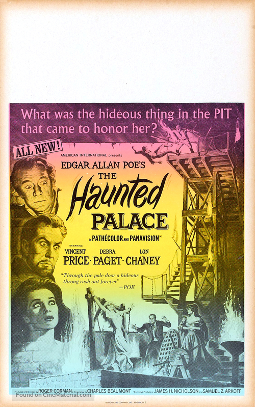 The Haunted Palace - Movie Poster