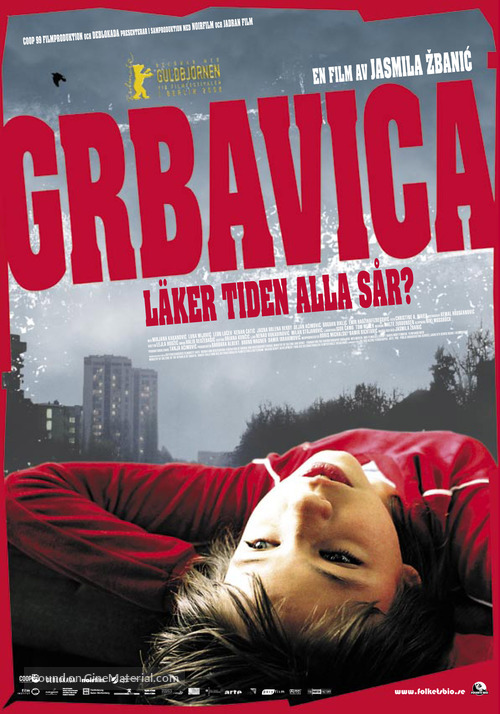 Grbavica - Swedish Movie Poster