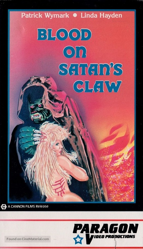 Satan&#039;s Skin - VHS movie cover