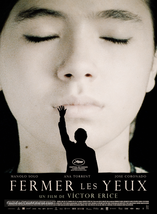 Cerrar los ojos - French Movie Poster