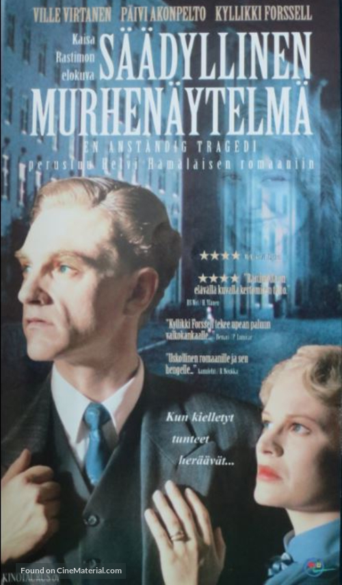 S&auml;&auml;dyllinen murhen&auml;ytelm&auml; - Finnish Movie Poster