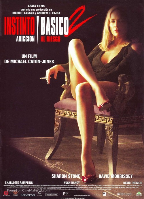 Basic Instinct 2 - Spanish Movie Poster