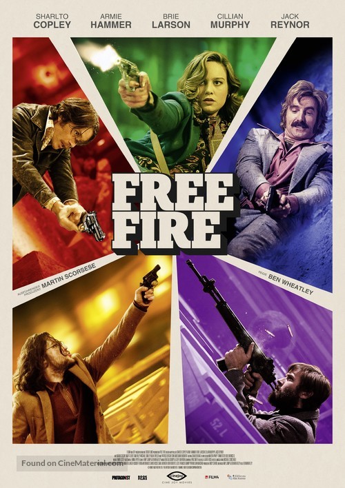 Free Fire - Swiss Movie Poster