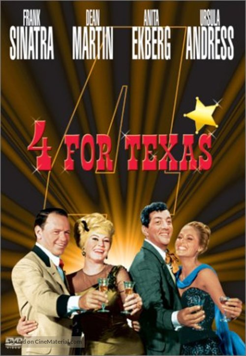 4 for Texas - DVD movie cover