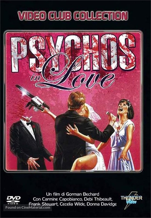 Psychos in Love - Italian DVD movie cover