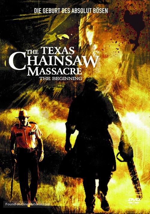 The Texas Chainsaw Massacre: The Beginning - German Movie Cover