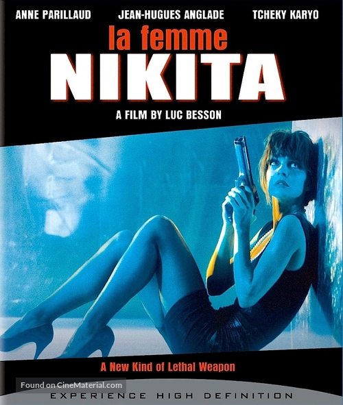 Nikita - French Blu-Ray movie cover