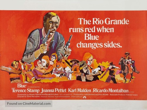 Blue - British Movie Poster