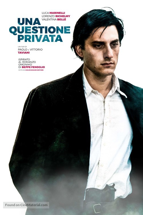 Una questione privata - Italian Movie Poster
