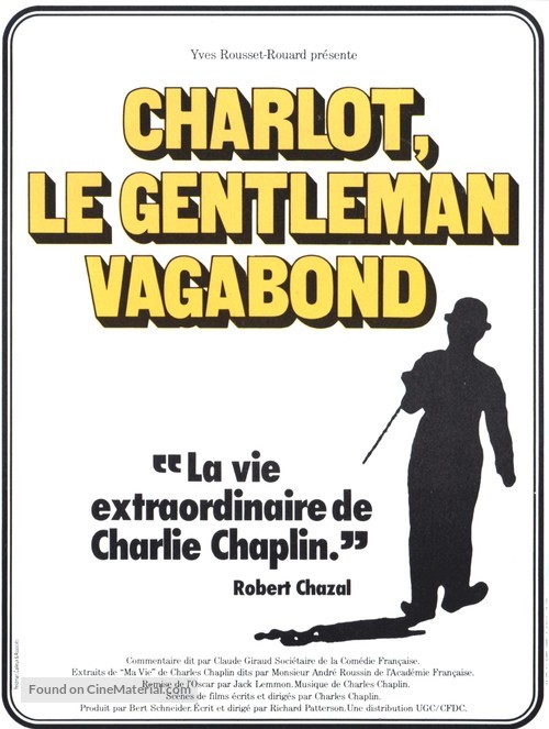 The Gentleman Tramp - French Movie Poster