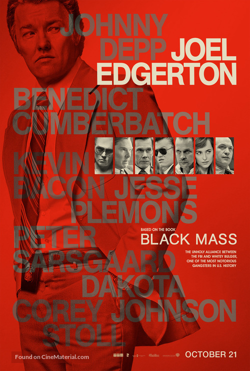 Black Mass - Philippine Movie Poster