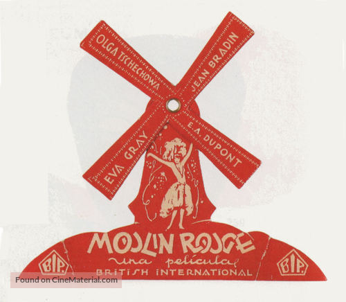 Moulin Rouge - Spanish Movie Poster