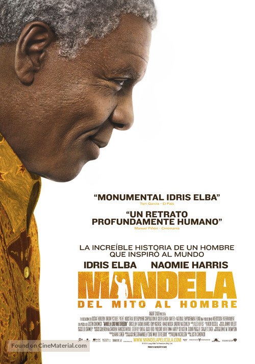 Mandela: Long Walk to Freedom - Spanish Movie Poster