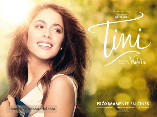 Tini: El gran cambio de Violetta - Argentinian Movie Poster