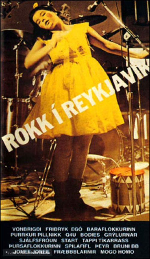 Rokk &iacute; Reykjav&iacute;k - Icelandic poster