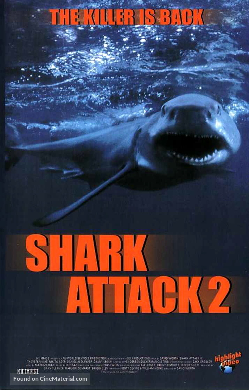 Shark Attack 2 - German VHS movie cover