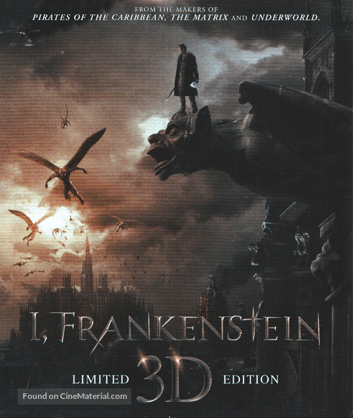 I, Frankenstein - Dutch Blu-Ray movie cover