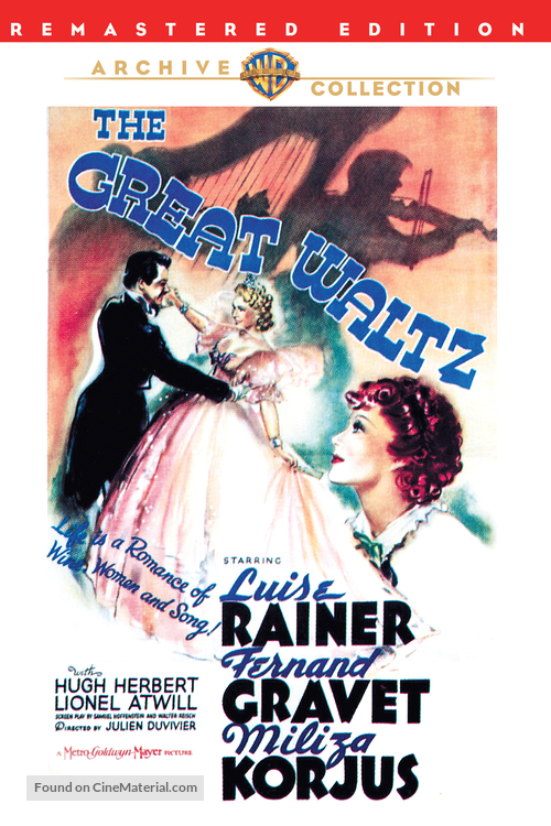 The Great Waltz - DVD movie cover