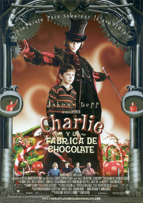 Charlie and the Chocolate Factory - Mexican Movie Poster