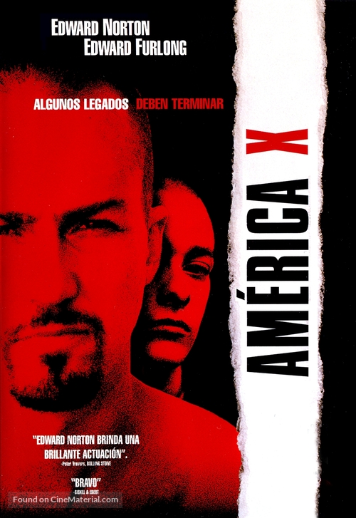 American History X - Argentinian Movie Cover