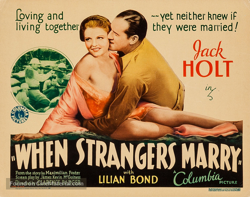 When Strangers Marry - Movie Poster