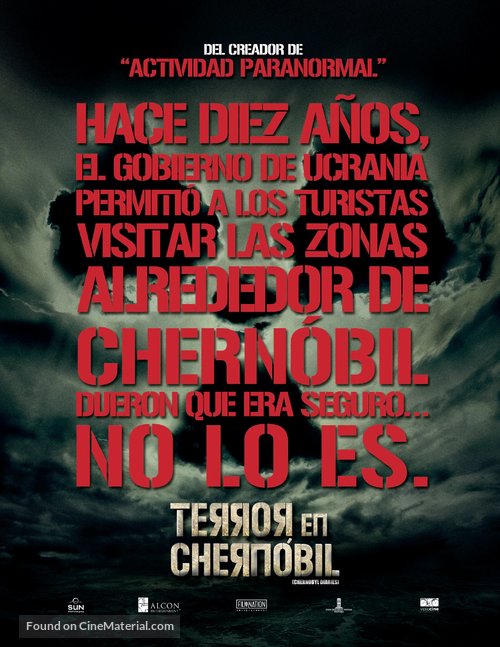 Chernobyl Diaries - Mexican Movie Poster