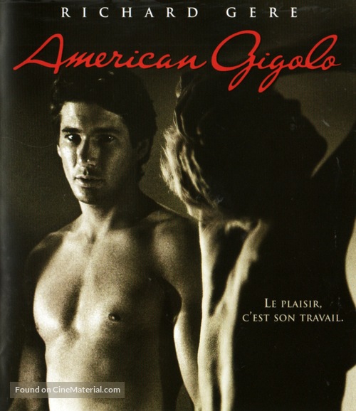 American Gigolo - French Blu-Ray movie cover