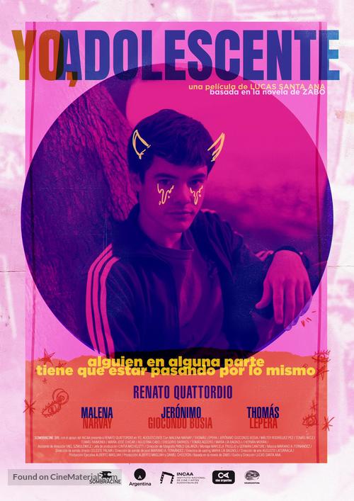 Yo, adolescente - Argentinian Movie Poster