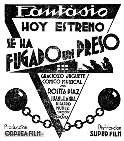 Se ha fugado un preso - Spanish poster