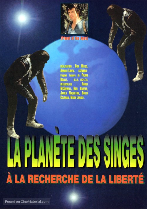 Life, Liberty and Pursuit on the Planet of the Apes - French Video on demand movie cover