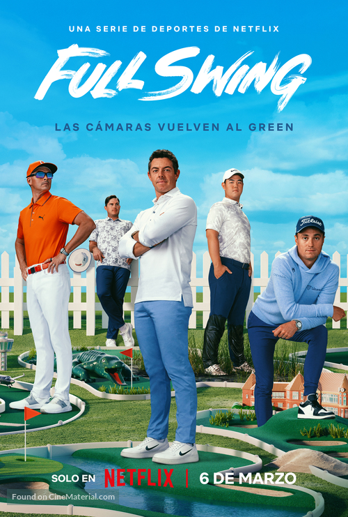 &quot;Full Swing&quot; - Spanish Movie Poster