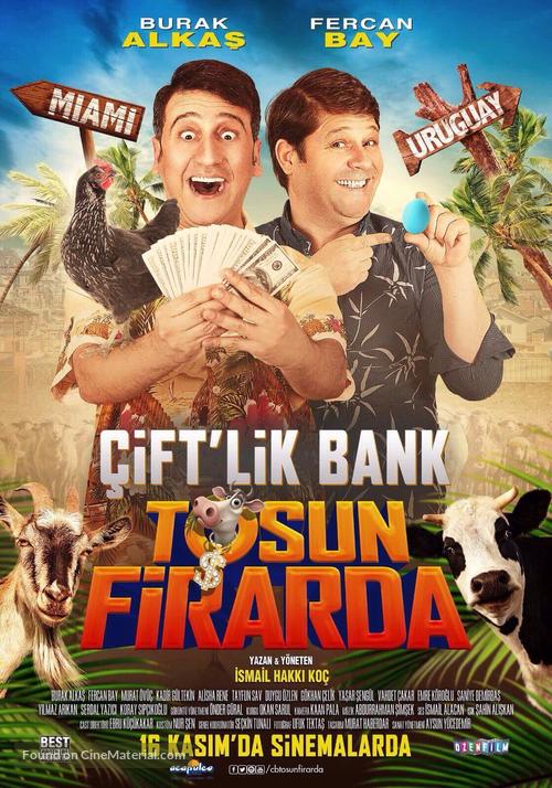 &Ccedil;ift&#039;lik Bank: Tosun Firarda - Turkish Movie Poster