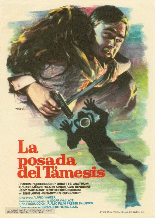 Das Gasthaus an der Themse - Spanish Movie Poster