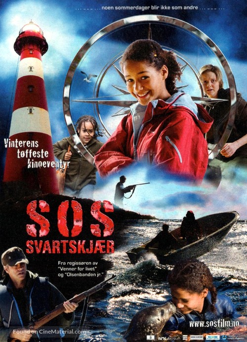 S.O.S Svartskj&aelig;r - Norwegian Movie Poster