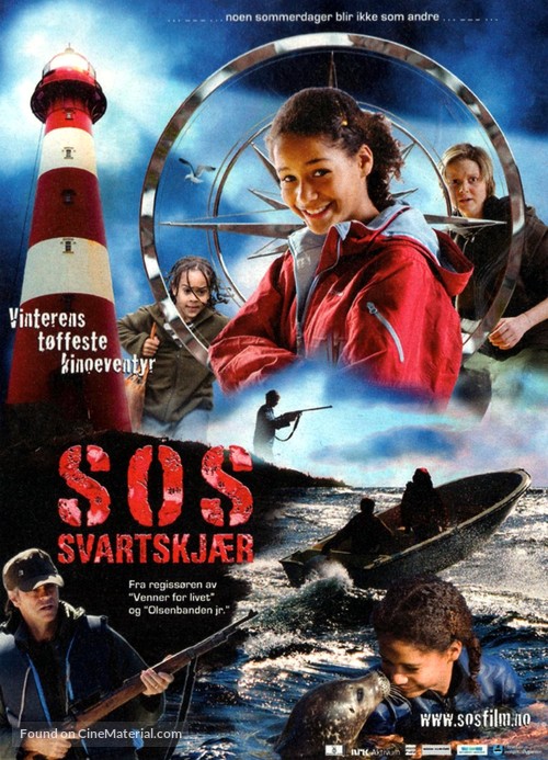 S.O.S Svartskj&aelig;r - Norwegian Movie Poster