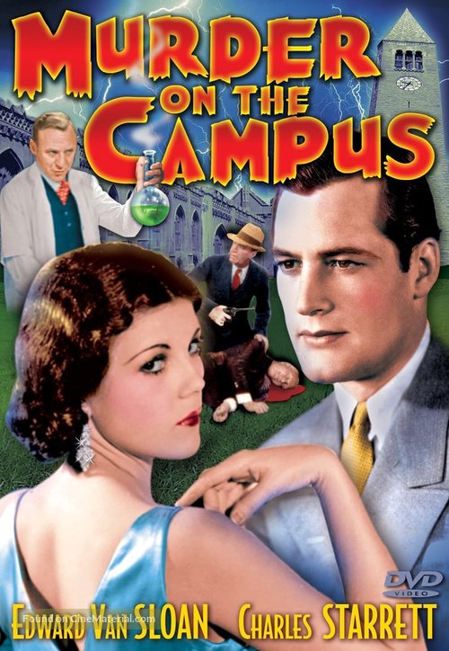 Murder on the Campus - DVD movie cover