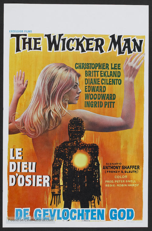 The Wicker Man - Belgian Movie Poster