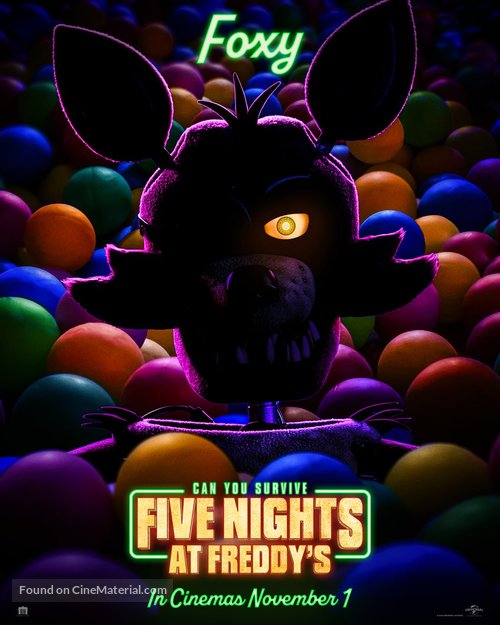 Five Nights at Freddy&#039;s - Malaysian Movie Poster
