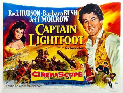 Captain Lightfoot - British Movie Poster