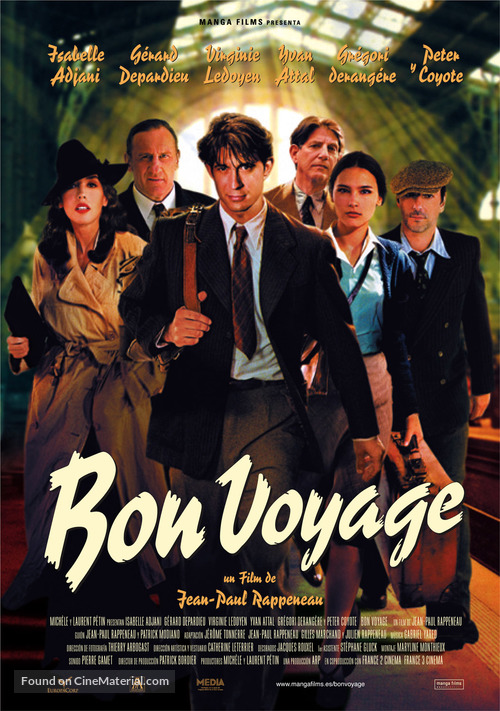 Bon voyage - Spanish Movie Poster