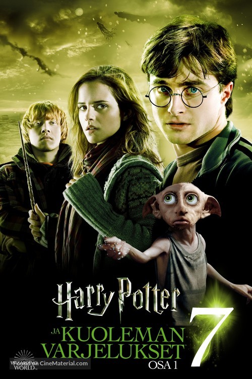 Harry Potter and the Deathly Hallows - Part 1 - Finnish Video on demand movie cover