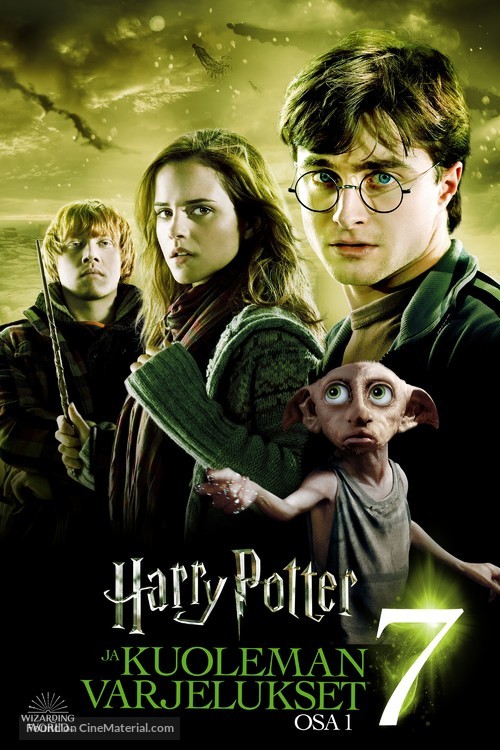 Harry Potter and the Deathly Hallows: Part I - Finnish Video on demand movie cover