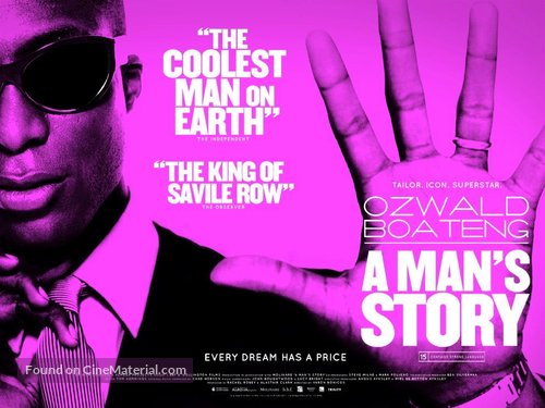A Man&#039;s Story - British Movie Poster
