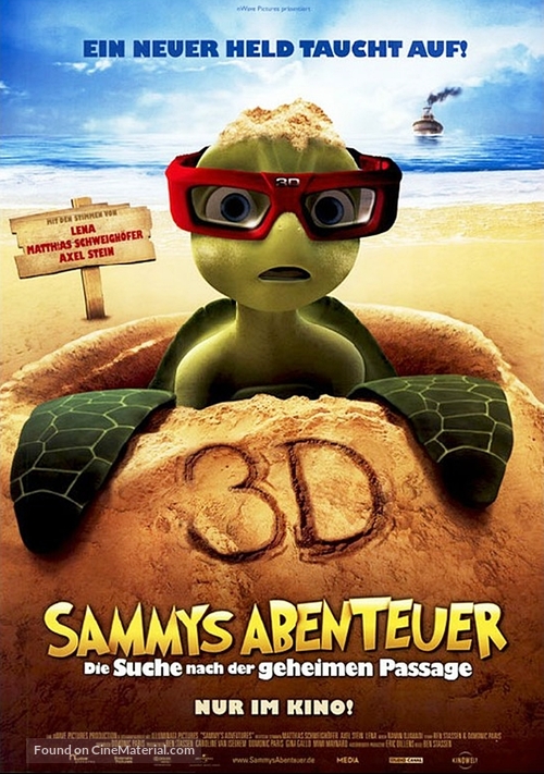 Sammy&#039;s avonturen: De geheime doorgang - German Movie Poster
