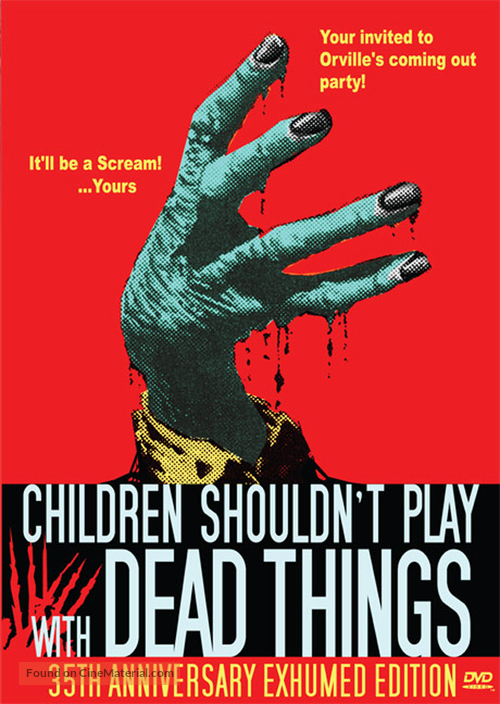 Children Shouldn&#039;t Play with Dead Things - DVD movie cover