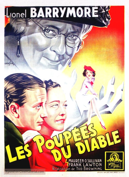 The Devil-Doll - French Movie Poster