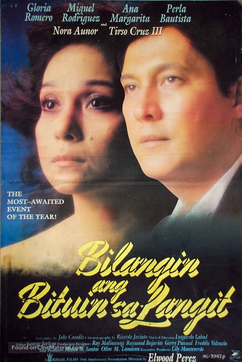 Bilangin ang bituin sa langit - Philippine Movie Poster