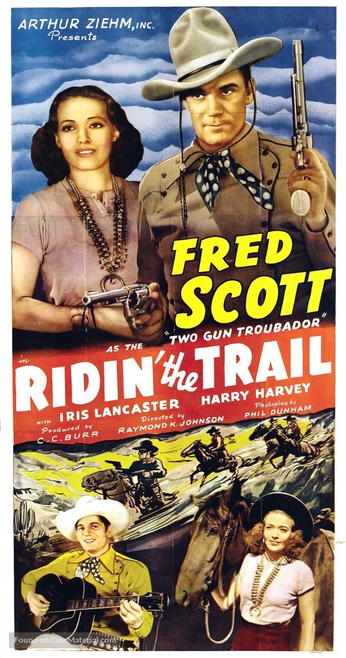 Ridin&#039; the Trail - Movie Poster